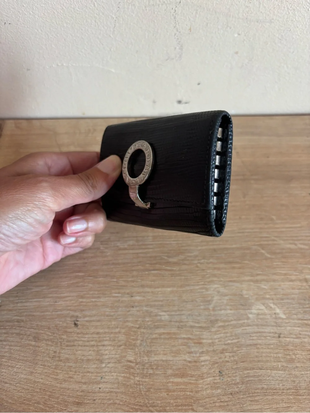 Authentic Bulgari key holder
